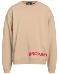 DSquared² - Sand Sweatshirt Cotton, Elastane - Lyst