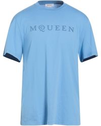 McQueen - T-Shirt Cotton, Polyamide - Lyst
