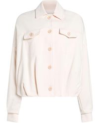 Kaos - Cream Jacket Cotton, Polyester - Lyst