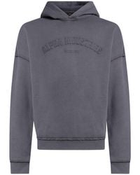 Alpha Industries - Sweatshirt Cotton, Polyester - Lyst