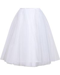 Comme des Garçons - Midi Skirt Nylon - Lyst