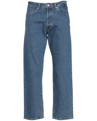 jeans dritti lavaggio effetto vintage da Uomo di SELECTED in Blu Scott Uomo Abbigliamento da Jeans da Jeans dritti 