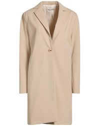 Please - Overcoat & Trench Coat Cotton, Polyamide, Elastane - Lyst