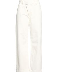 HUGO - Ivory Jeans Cotton, Recycled Cotton - Lyst