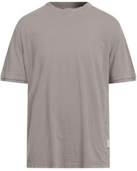 Paolo Pecora - Khaki T-Shirt Cotton - Lyst