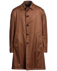 Lardini - Overcoat & Trench Coat Wool, Cashmere, Silk, Polyester - Lyst