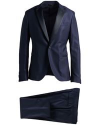Manuel Ritz - Suit Polyester, Wool, Viscose, Elastane - Lyst