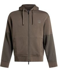 ARMANI EXCHANGE - Military Sweatshirt Cotton, Polyester, Elastane - Lyst