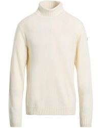 Colmar - Ivory Turtleneck Wool, Viscose, Polyamide, Cashmere - Lyst