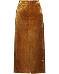 Uma Wang - Midi Skirt Viscose, Polyester, Cotton - Lyst