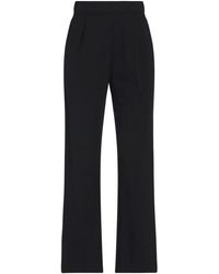 Slacks and Chinos Harem pants Majestic Filatures Synthetic French Terry Legging in Black Womens Clothing Trousers 