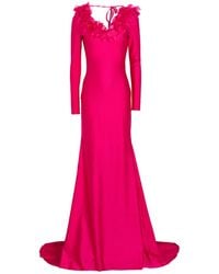 GIUSEPPE DI MORABITO - Fuchsia Maxi Dress Polyamide, Elastane - Lyst