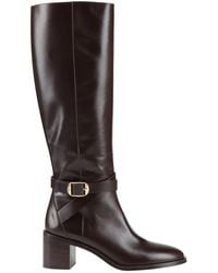 Stuart Weitzman - Chocolate Boot Leather - Lyst