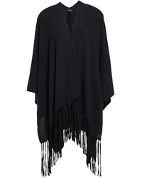 armani womens ponchos