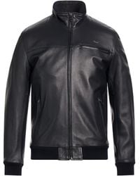 Harmont & Blaine - Midnight Jacket Leather - Lyst