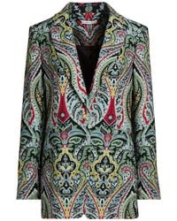 Alice + Olivia - Blazer Recycled Polyester, Polyester, Elastane - Lyst