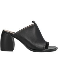 Malloni - Thong Sandal Leather - Lyst