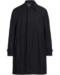 Sealup - Midnight Overcoat & Trench Coat Polyester - Lyst