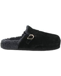 Ancient Greek Sandals - Mules & Clogs Textile Fibers, Shearling - Lyst