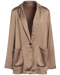Herno - Khaki Blazer Polyester - Lyst