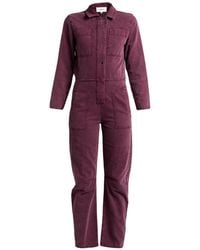 Ba&sh - Plum Jumpsuit Cotton, Linen - Lyst