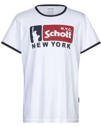 Schott Nyc T-shirts for Men - Up to 60% off at Lyst.co.uk
