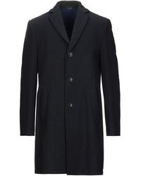 Daniele Alessandrini - Midnight Coat Polyester, Viscose, Elastane - Lyst