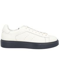 Doucal's - Ivory Sneakers Leather - Lyst