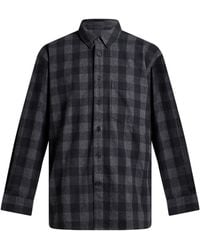 Edition10 - Charcoal Shirt Organic Cotton - Lyst