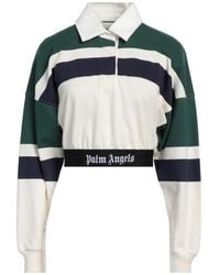 Palm Angels - Polo Shirt Cotton, Polyamide, Polyester, Elastane - Lyst