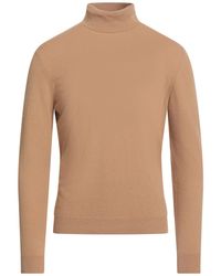 Heritage - Camel Turtleneck Wool, Cashmere - Lyst