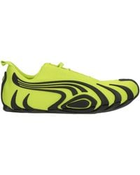 PUMA - Lime Sneakers Textile Fibers - Lyst