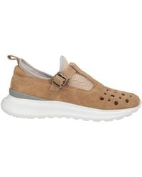 Giovanni Conti - Sneakers Leather, Textile Fibers - Lyst