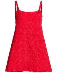 Versace Jeans Couture - Mini Dress Polyester, Viscose, Elastane - Lyst