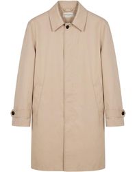 Officine Generale - Overcoat & Trench Coat Cotton - Lyst