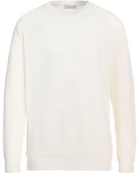 FILIPPO DE LAURENTIIS - Ivory Sweater Merino Wool - Lyst