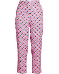 ViCOLO - Fuchsia Pants Polyester, Elastane - Lyst