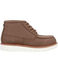 KJØRE PROJECT - Dark Ankle Boots Leather - Lyst