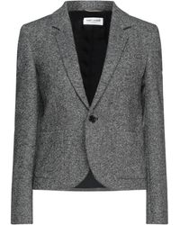 Saint Laurent Suit Jacket - Grey