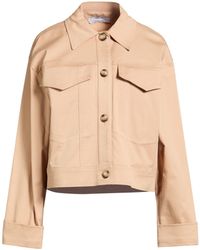Kaos - Camel Jacket Cotton, Elastane - Lyst