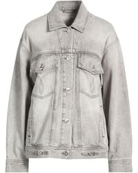 Versace - Denim Outerwear Cotton - Lyst