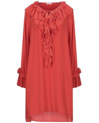 P.A.R.O.S.H. Kurzes Kleid - Rot