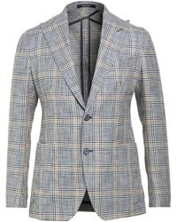 Tagliatore - Blazer Cotton, Linen, Virgin Wool - Lyst