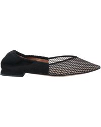 Patent-leather ballet flats with velvet bow | GIORGIO ARMANI Woman