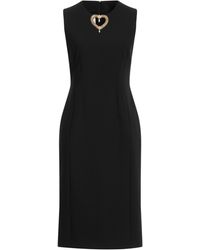 Moschino - Couture Midi Dress Polyester, Elastane - Lyst