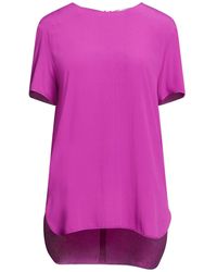 SIMONA CORSELLINI - Top Acetate, Silk - Lyst
