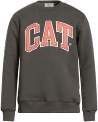 Caterpillar - Military Sweatshirt Cotton, Elastane - Lyst