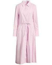 Attic And Barn - Lilac Midi Dress Cotton - Lyst