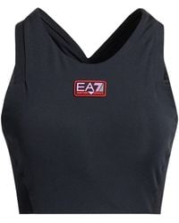 EA7 - Top Polyester, Elastane - Lyst