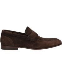 Santoni - Loafers Leather - Lyst